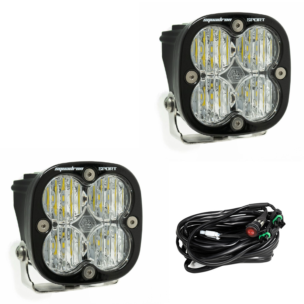 Squadron Sport, Pair Wide Cornering LED Squadron Sport, Pair Wide Cornering LED