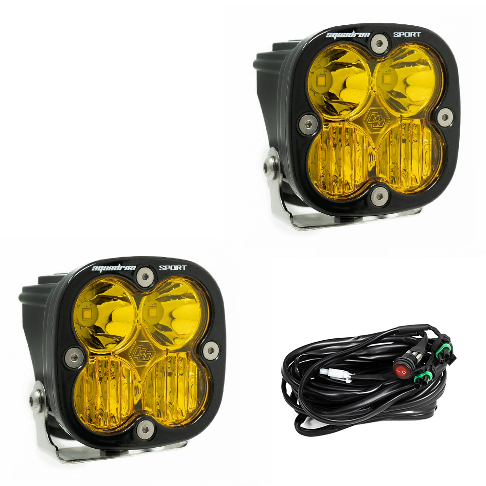 Squadron Sport, Pair Amber LED Driving/Combo Squadron Sport, Pair Amber LED Driving/Combo