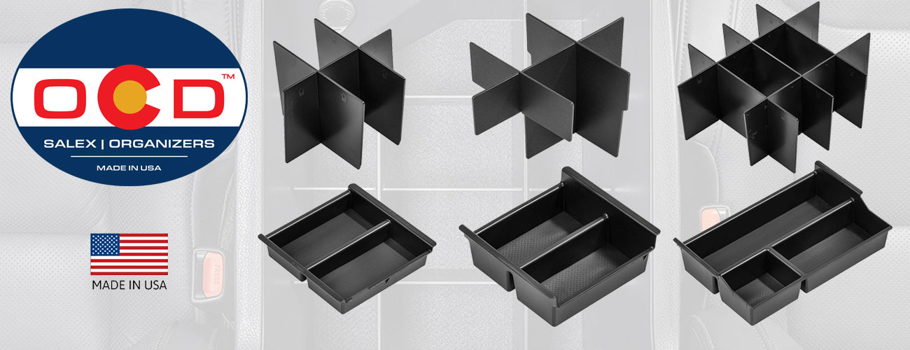 NEW! Get Organized with a Vehicle OCD Console Organizer!  NEW! Get Organized with a Vehicle OCD Console Organizer!
