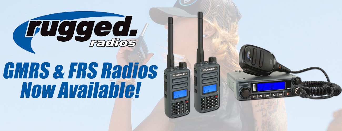 Keep in touch on the trails with Rugged Radios  Keep in touch on the trails with Rugged Radios